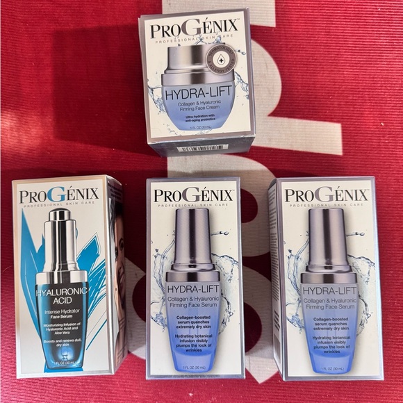 Pro Genix Other - Hydra-Lift Collagen & Hyaluronic Firming Face Serum - Blue